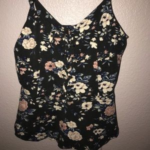 Floral crop top